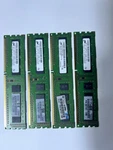 Micron 8GB DDR3 Ram Kit (4X2GB) PC3-10600U 1RX8 MT8JTF25664AZ-1G4D1 497157-D88. Fixed Price $21.24.