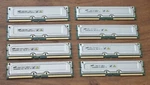 Samsung Lot Of Silver Ram Memory MR16R082GBN1-CK8 2(256) 2(128) & 4(64) A4.3. Fixed Price $38.00.