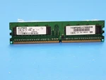 Elpida EBE51UD8AGFA DDR2-533 512MB 1RX8 PC2-4200U Memory. Fixed Price $8.00.