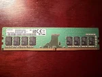 Samsung M378A1K43CB2-CRC 8GB 1RX8 PC4-2400T-UA2-11 Desktop Ram. SKU220328. Fixed Price $24.00.