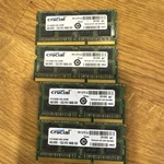 Crucial 16GB (4X4GB) DDR3 1333MHZ PC3-10600 Sodimm Laptop Memory Ram Tested. Fixed Price $24.00.