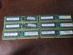 Lot Of 6-MICRON 2RX4 PC3L-10600R Server MEMRAM-2-MT36KSF1G72PZ-1G4K1HE-4-1G4M1HE. Fixed Price $49.85.
