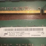 Micron Hp 8GB (2X 4GB) DDR3 Dimm PC3-12800U MT16JTF51264AZ-1G6M1 655410-150. Fixed Price $12.00.