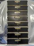 Corsair Vengeance CMK128GX4M8B3000C16 DDR4 128GB (8X16GB) Udimm Desktop 3000MHZ. Fixed Price $555.00.