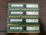Samsung M393B5273CH0-YH9 4GB Server Ram New W/o Packaging. Lot Of (16GB Total). Fixed Price $65.00.