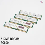 512MB 4X128MB Rdram PC800 Rimm Ecc Samsung MR18R0828AN1-CK8 800-45 Server. Fixed Price $60.53.