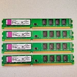Kingston 8GB Kit (4X2GB) DDR3 1333 Mhz Udimm PC3-10600U Low Profile Ram Memory. Fixed Price $19.99.