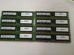 Samsung 8GB 2RX4 PC3L-10600R-09-10-E1-D2 M393B1K70CH0 W/ Cisco(lot Of 8). Fixed Price $75.00.