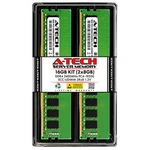A-tech 16GB Kit 2X 8GB 2RX8 PC4-19200E Ecc Udimm DDR4 2400 Mhz Server Memory Ram. Fixed Price $184.78.