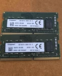 Lot Of Kingston K6VDX7-MIE Laptop Memory 2X 8GB DDR4 1RX8 X2. Fixed Price $42.00.