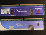 Kingston PC-3200 512 Mb Dimm 400 Mhz Ddr Sdram Memory (KHX3200AK2/1G). Fixed Price $50.00.
