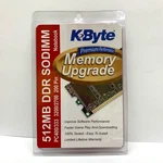 Kbyte 512MB Ddr Sodimm Notebook Memory PC400/33 3200/2700 Pin. Fixed Price $16.23.