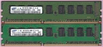 2GB 2X1GB PC3-8500E Samsung DDR3-1066 M391B2873EH1-CF8 Ecc Ram Memory Kit 240PIN. Fixed Price $7.98.