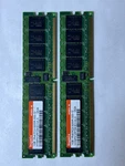 Hynix HYMP512R724-E3 2GB (2X1GB) DDR2 1RX4 PC2-3200R-333-12 Reg. Ecc Server Dimm. Fixed Price $16.99.