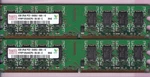 4GB 2X2GB PC2-6400 DDR2-800 Hynix HYMP125U64CP8-S6 Ab-c Desktop Ram Memory Kit. Fixed Price $14.90.