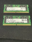 Sk Hynix 32GB Kit (2X16GB) DDR5 Csodimm 1RX8 PC5-6400B HMCG78AHBVA312N. Fixed Price $425.00.
