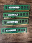 Fast & Reliable Samsung 16GB DDR3 Desktop Ram Kit (4 X 4GB). Fixed Price $19.99.