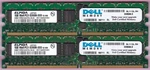 2GB 2X1GB PC2-3200R DDR2-400 Ecc Reg Dell Elpida EBE10RD4AGFA-4A-E Memory Kit. Fixed Price $15.98.