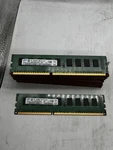 Samsung 1GB M391B2873FHO-CH9 PC3 10600E 1RX8 Dimm DDR3 Genuine Lot Of 18. Fixed Price $90.00.