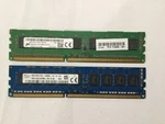 16GB 2X 8GB 2RX8 PC3-14900E 1866MHZ Ecc Udimm For Workstations Micron And Hynix. Fixed Price $35.18.