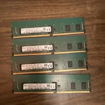 Sk Hynix 4GB DDR4 Registered Ecc Server Memory Total Modules 16GB. Fixed Price $91.00.
