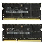 Elpida 16GB (2X8GB) PC3-12800S DDR3-1600 Sodimm Laptop Memory EBJ81UG8BBU5-GN-F. Fixed Price $35.99.
