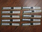 Samsung 80GB 10X8GB M392B1G70BH0-YH9 1RX4 PC3L-10600R-09-11-M2-D3 Ecc Ram. Fixed Price $100.00.