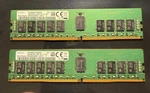 Samsung 16GB DDR4-2666 Ecc Rdimm PC4-2666V Server Ram M393A2K43BB1-CTD7Y. Fixed Price $54.99.