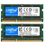 Crucial DDR3L 1333MHZ 16GB 8GB 4GB 2RX8 PC3-10600S Sodimm Laptop Memory Ram. Fixed Price $79.00.