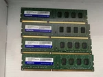 Adata 2GB 1RX8 PC3-10600U-999 Non Ecc Unbuffered Desktop Ram. Fixed Price $5.00.