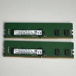 Lot Of Hynix 8GB (16GB) PC4-2666V-R 1RX8 DDR4 Rdimm Memory HMA81GR7CJR8N-VK. Fixed Price $80.00.