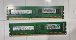 Samsung DDR3 Dimm PC3-10600U 6GB (3X2GB) 240-PIN M378B5773DHO-CH9. Fixed Price $15.99.