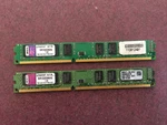 Kingston 8GB (2X4GB) PC3-10600U DDR3 Low Profile Desktop Ram KVR1333D3N9/4G. Fixed Price $24.99.