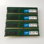 Ram Crucial 16GB (4X4GB) DDR4-2400 Udimm Server Memory CT4G4DFS824A.M8FF. Fixed Price $55.00.