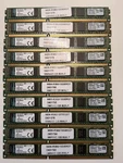 Kingston 8GB DDR3L Ecc Registered PC3L-10600R Server Ram KVR13R9S4L/8. Fixed Price $9.49.