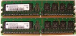 Lot Of Infineon HYS64T64000HU-5-A Total 1GB (2X512MB) PC2-3200U Memory Sticks. Fixed Price $5.00.