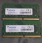 Lot Of 2: Adata Gb 1RX8 PC4-3200AA-SA2-11 AO1P32NC8T1-BBVS Ram Memory. Fixed Price $40.00.