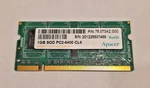 Apacer Memory 1GB Sod PC2-6400 CL6. Fixed Price $24.99.