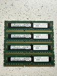 Samsung 32GB 4X 8GB PC3L-12800R 2RX4 Ecc Server Memory M393B1G70QH0-YK0 Rdimm. Fixed Price $29.99.