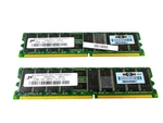 300679-B21 Genuine Hp 1GB 2X 512MB Sdram DDR266/PC2100 Ecc Memory Kit. Fixed Price $35.00.