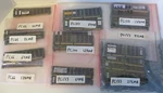 54 Pieces Computer Memory Sdram PC133/PC100/PC66 168-PIN Dimms, Large Lot. Fixed Price $224.99.