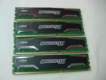 Computer Memory - 8GB(4X2GB) Crucial Ballistix Sport Xmp BLS2G3D1609DS1S00.8FER2. Fixed Price $44.00.