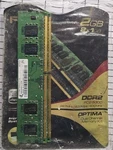 Pny MD2048KD2-667 Optima 2GB DDR2 PC2-5300 2X1GB Dual Channel Memory Kit Ak L1. Fixed Price $14.99.
