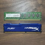 Adata & Hyperx Fury DDR3 Ram 2X8GB (untested Read Desc). Fixed Price $25.00.