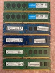 28GB (7X4GB) DDR3L PC3L-12800U Udimm Desktop Memory Ram Crucial Kingston Micron. Fixed Price $14.99.