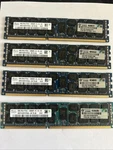 (4X8GB) 32GB PC3L-10600R 2RX4 Rdimm 1333MHZ DDR3 Sk Hynix Ecc HMT31GR7CFR4A-H9. Fixed Price $29.95.