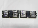 Lot Of Kingston KTD-WS667/16G 48GB (6 X 8GB) PC2-5300F Ecc Dimm Server Memory. Fixed Price $40.50.