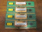 Lot Of Hynix 512MB (total: 2GB) PC2-4200F-444-11 Server Memory Works Great. Fixed Price $19.99.
