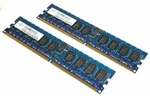 Nanya 4GB (2X2GB) DDR2 PC2-5300P Ecc Server Memory Ram P/n NT2GT72U8PD0BV-3C. Fixed Price $9.99.