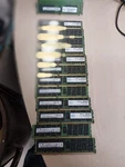 Lot Of Samsung 16GB 2RX4 PC3L-12800R Reg Ecc Server Memory M393B2G70QH0-YK0. Fixed Price $240.00.
